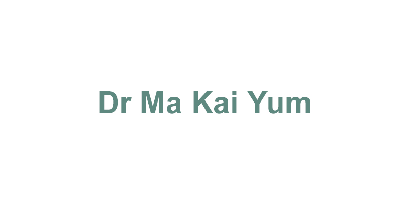 Dr Ma Kai Yum