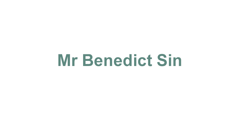 Mr Benedict Sin