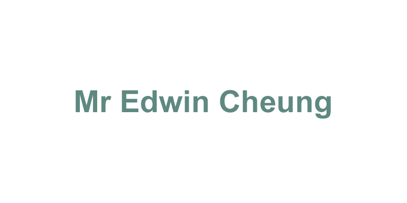 Mr Edwin Cheung