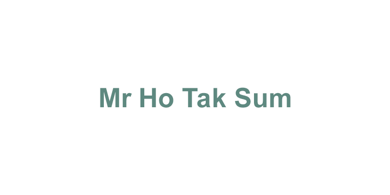 Mr Ho Tak Sum