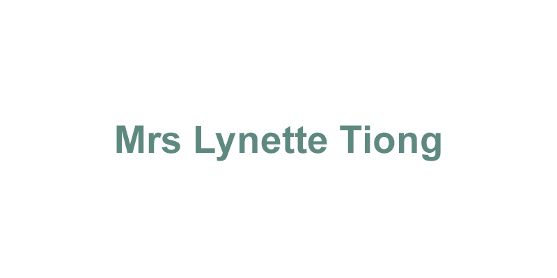 Mrs Lynette Tiong