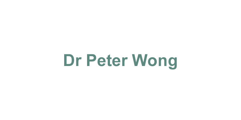 Dr Peter Wong