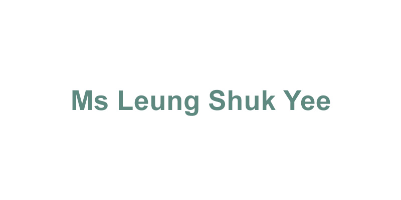 Ms Leung Shuk Yee